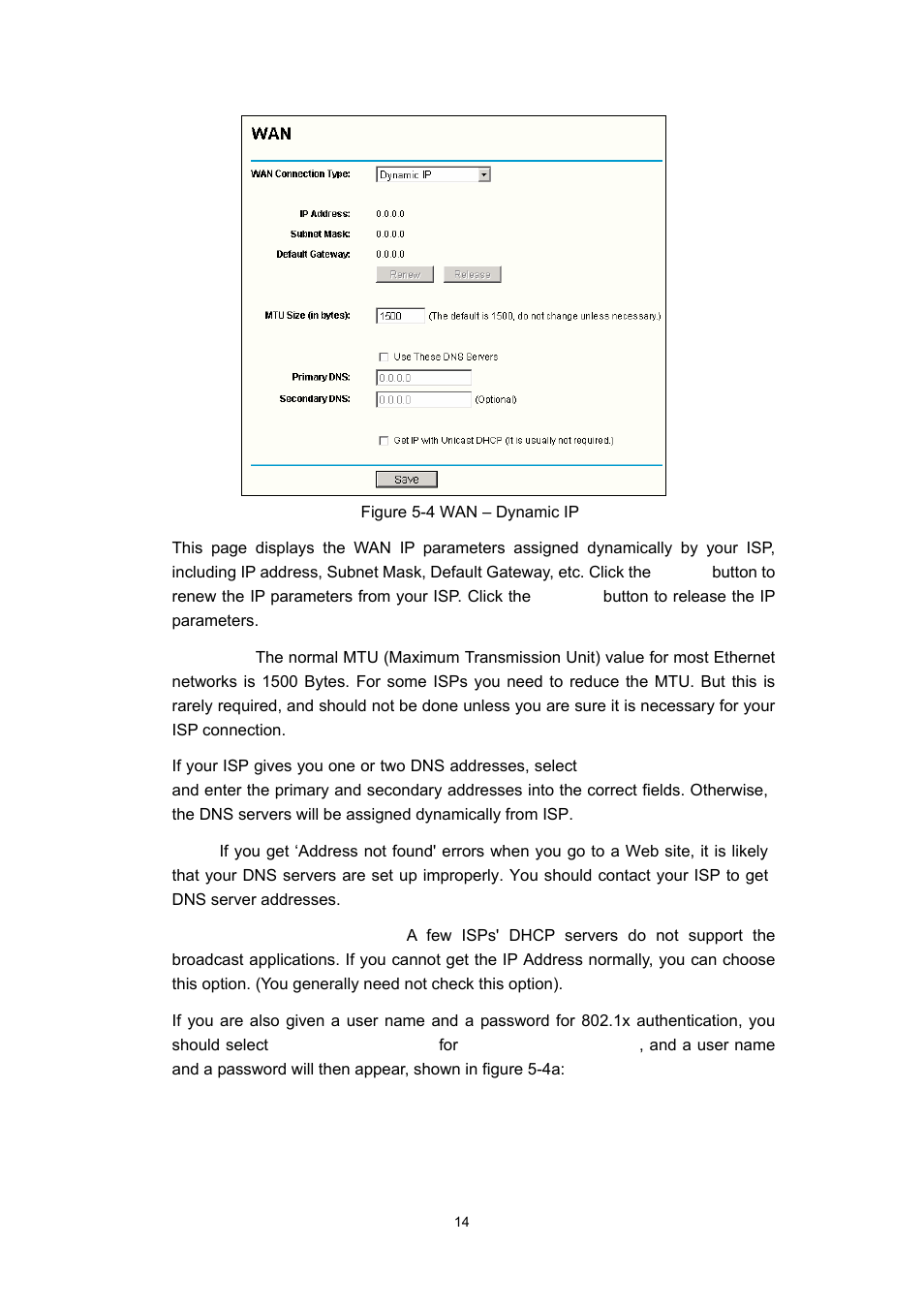 Olitec RW400SG User Manual | Page 18 / 65