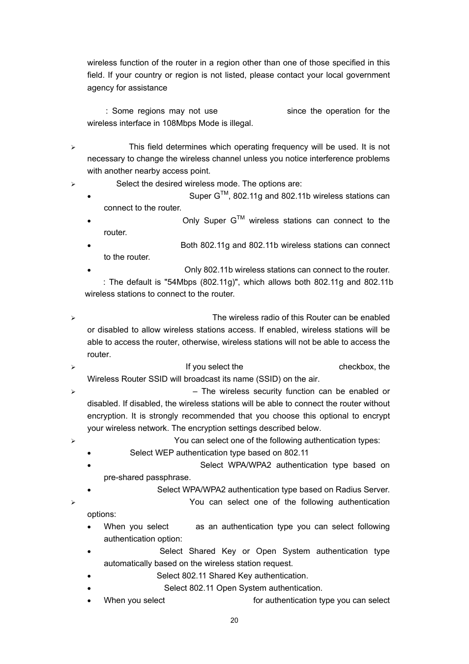 Olitec RW400SG User Manual | Page 24 / 65