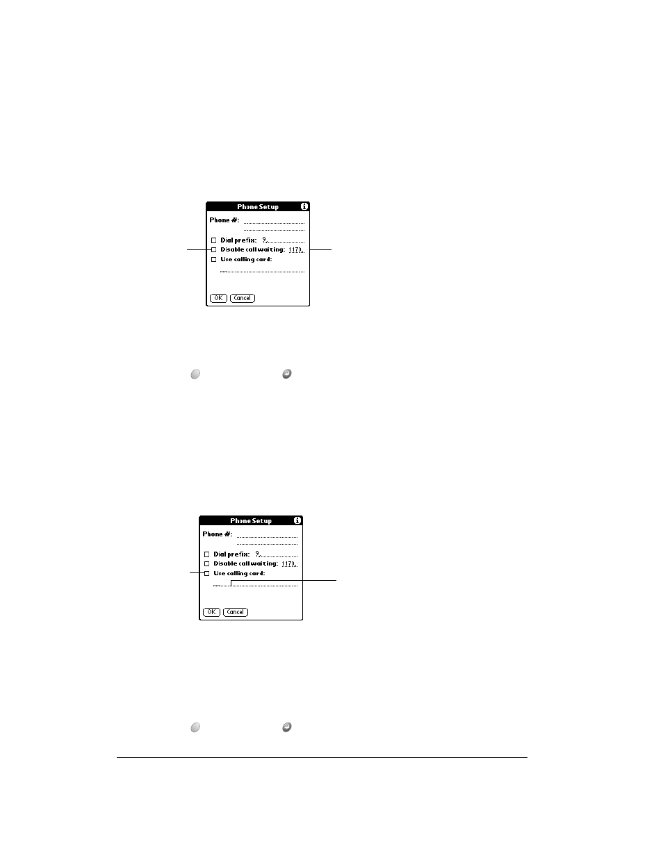 Disabling call waiting, To disable call waiting, Using a calling card | To use a calling card | Over And Back 180 User Manual | Page 182 / 251