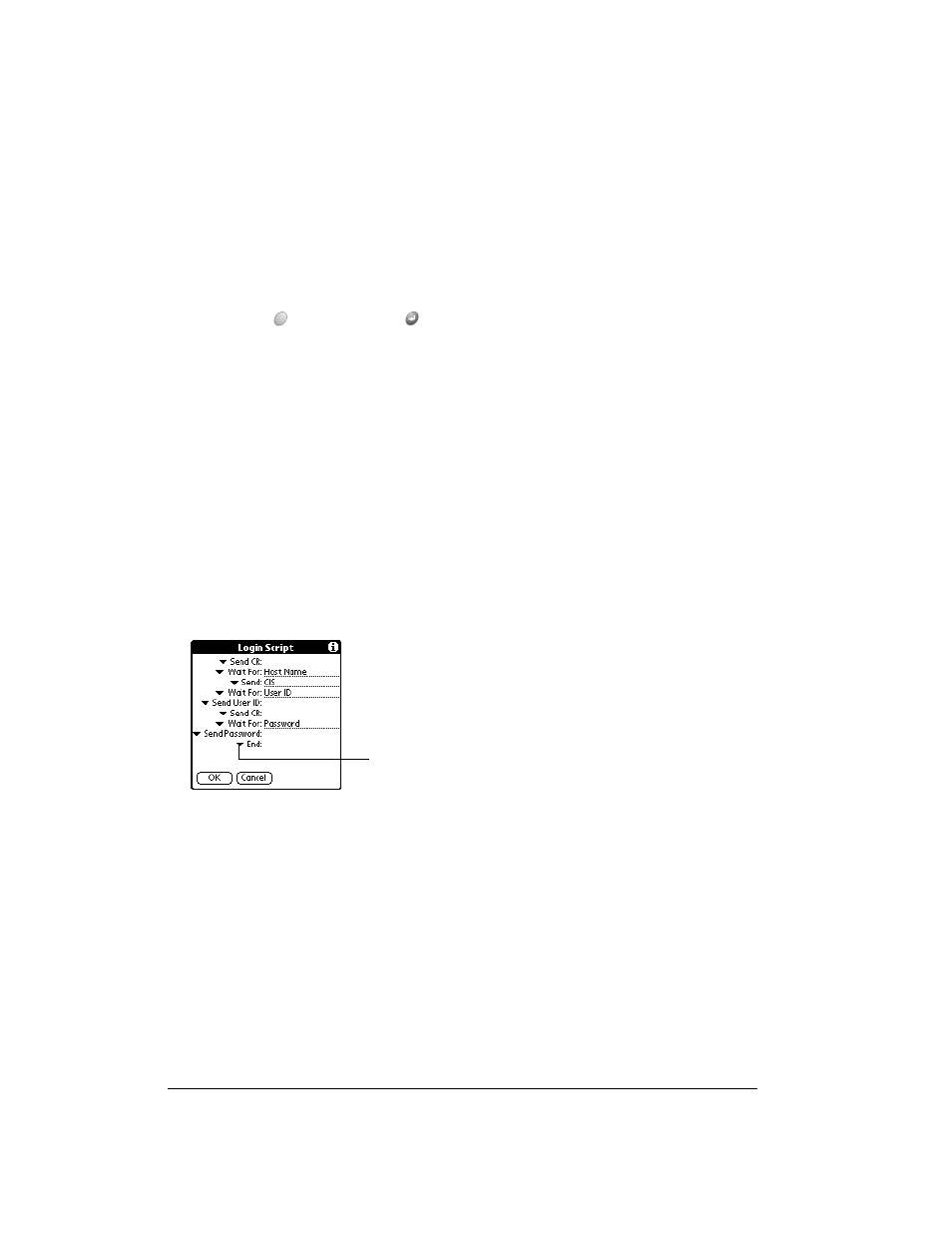 To enter a permanent ip address, Creating a login script, To create a login script | Over And Back 180 User Manual | Page 186 / 251