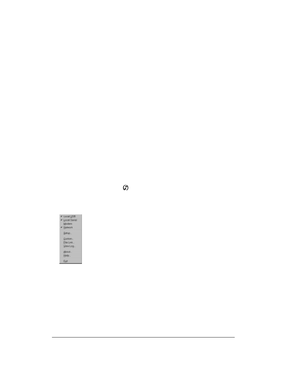 Conducting a hotsync operation via a network, Connecting to your company’s dial-in server | Over And Back 180 User Manual | Page 204 / 251