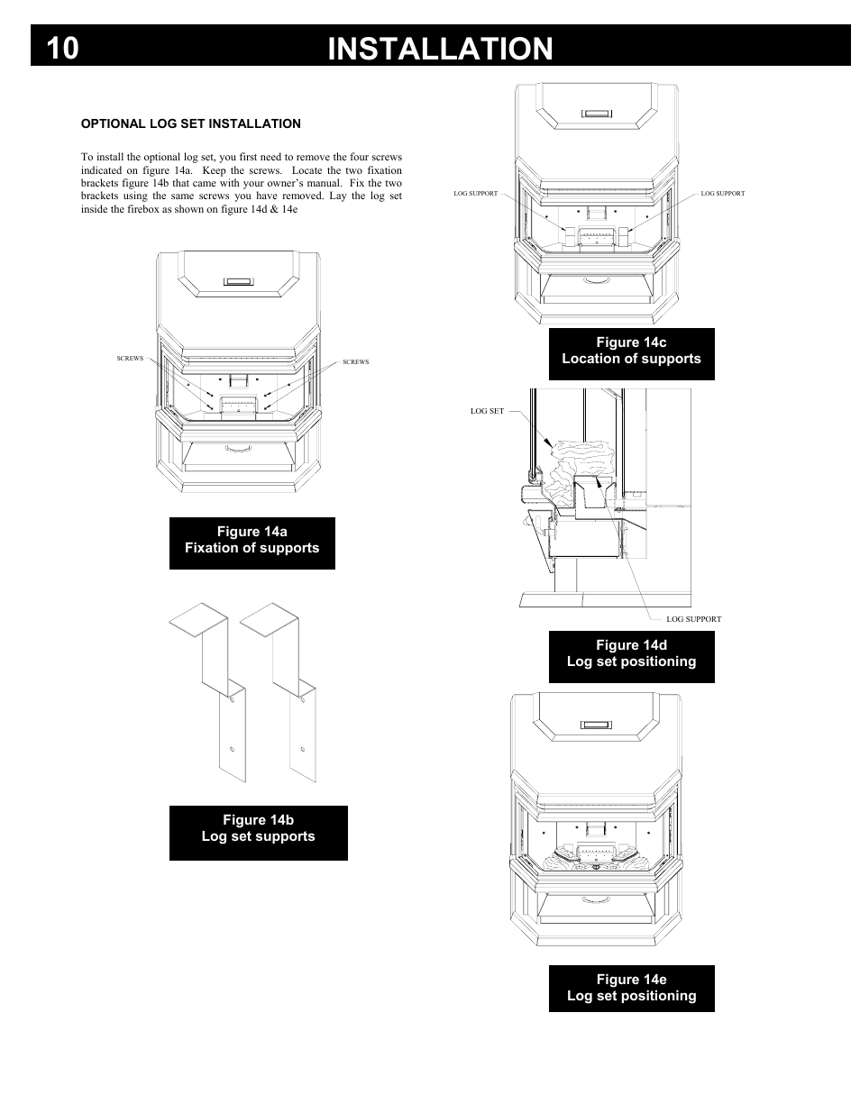 Installation 10 | Osburn Stoves by SB I HYBRID-45 MF User Manual | Page 10 / 27