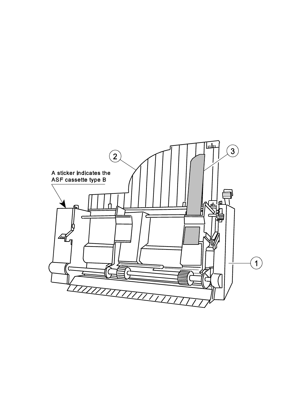 Automatic sheet feeder cassettes (asf), Checking the delivery consignment | Output Solutions C I - 8 0 6 0 User Manual | Page 105 / 252