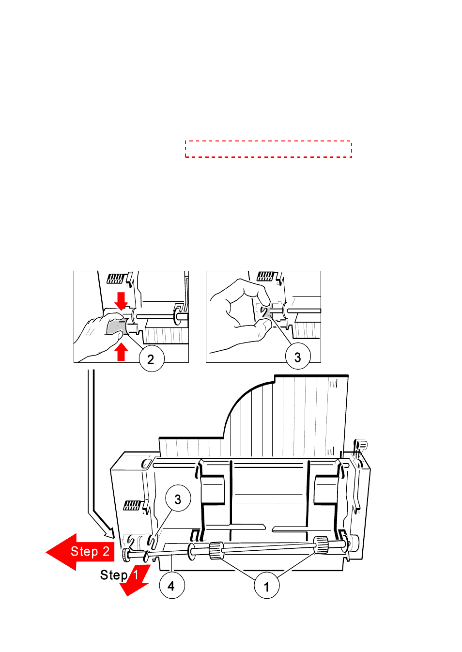 Replacement of the asf pick-up rollers, To remove the asf pick-up rollers | Output Solutions C I - 8 0 6 0 User Manual | Page 112 / 252