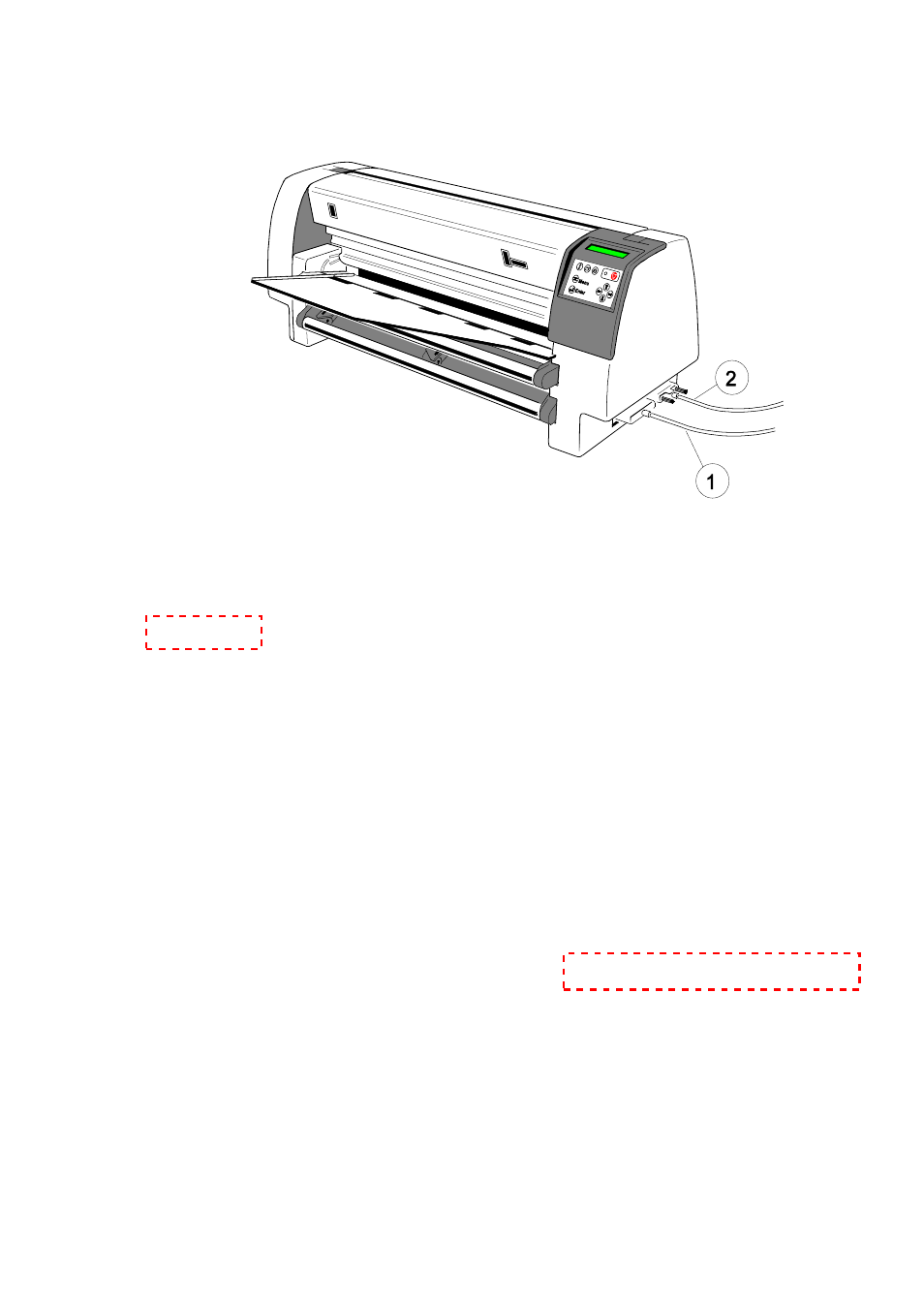 Connecting to the system, Parallel/serial interface | Output Solutions C I - 8 0 6 0 User Manual | Page 35 / 252