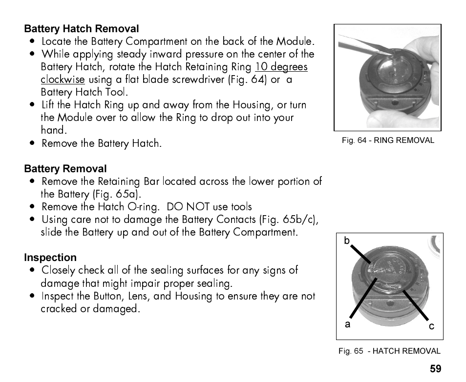Oceanic Personal Dive Computer Veo 100Nx User Manual | Page 59 / 72