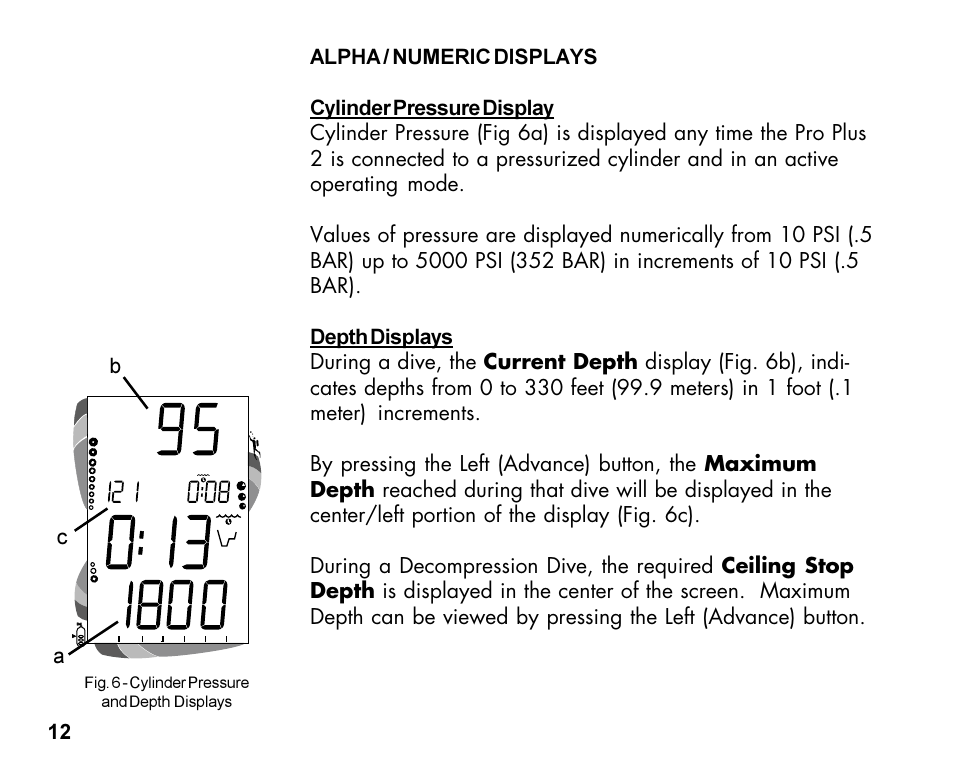 Cb a | Oceanic Dive Computer Pro Plus 2 User Manual | Page 12 / 100