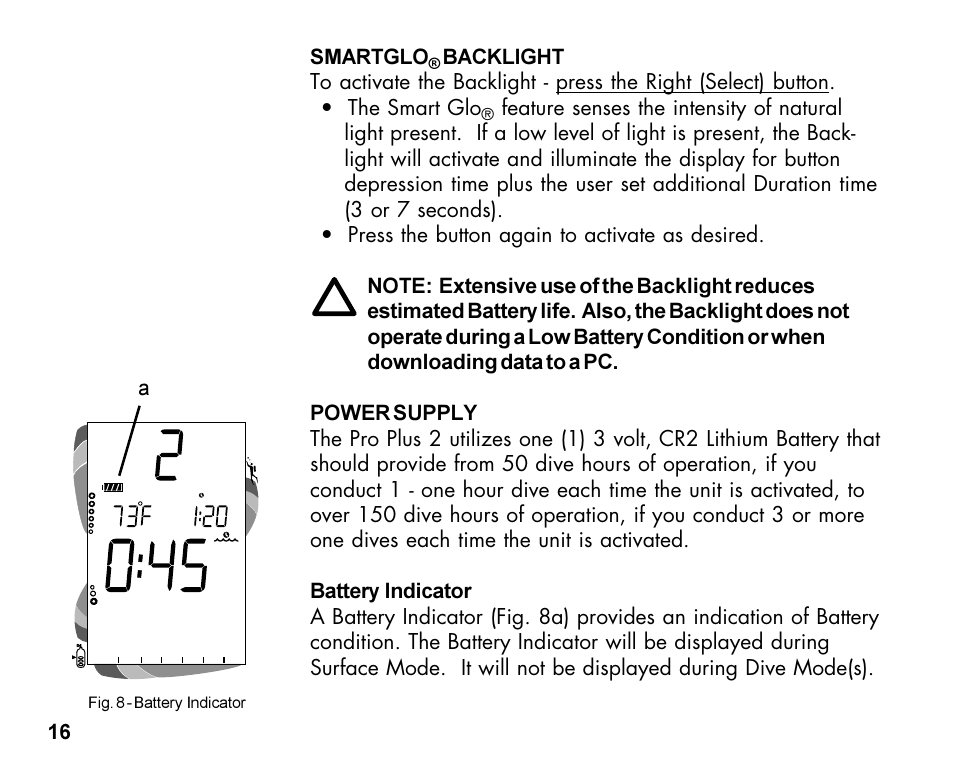 Smartglo | Oceanic Dive Computer Pro Plus 2 User Manual | Page 16 / 100