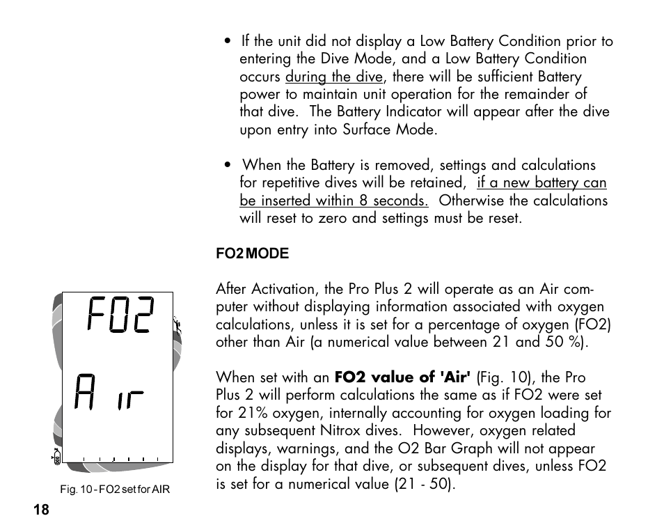 Oceanic Dive Computer Pro Plus 2 User Manual | Page 18 / 100