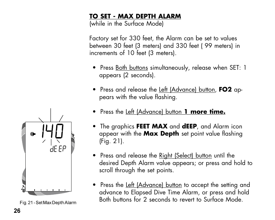 Oceanic Dive Computer Pro Plus 2 User Manual | Page 26 / 100