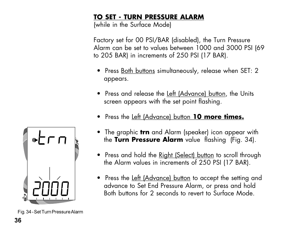 Oceanic Dive Computer Pro Plus 2 User Manual | Page 36 / 100