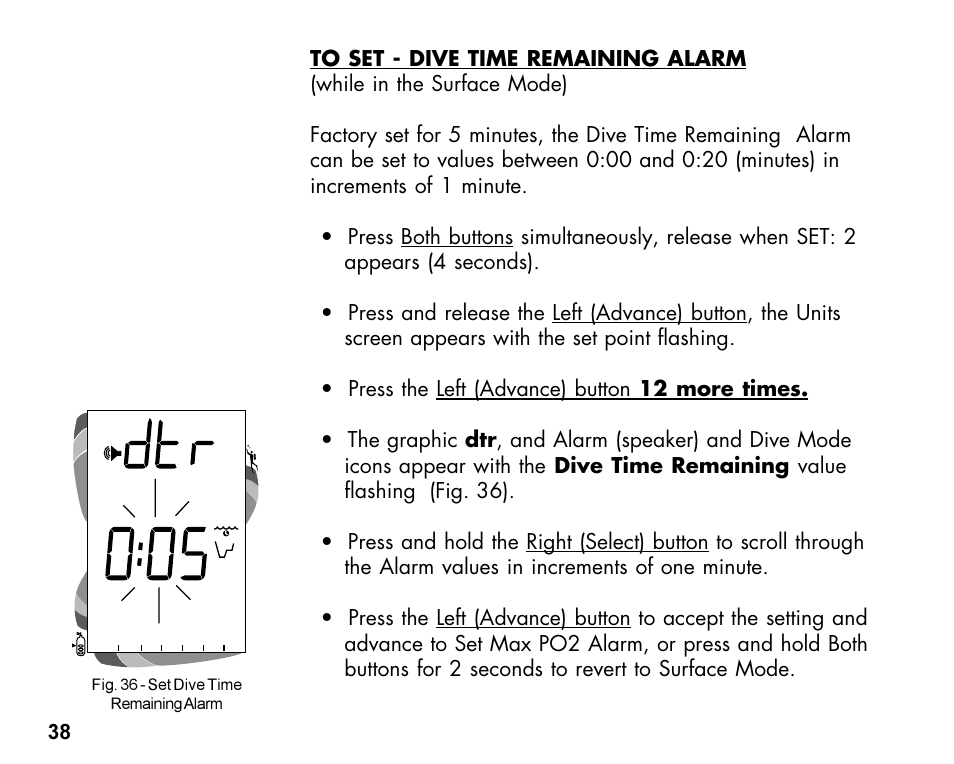 Oceanic Dive Computer Pro Plus 2 User Manual | Page 38 / 100