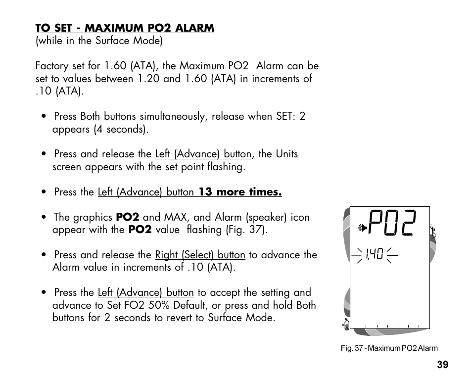 Oceanic Dive Computer Pro Plus 2 User Manual | Page 39 / 100