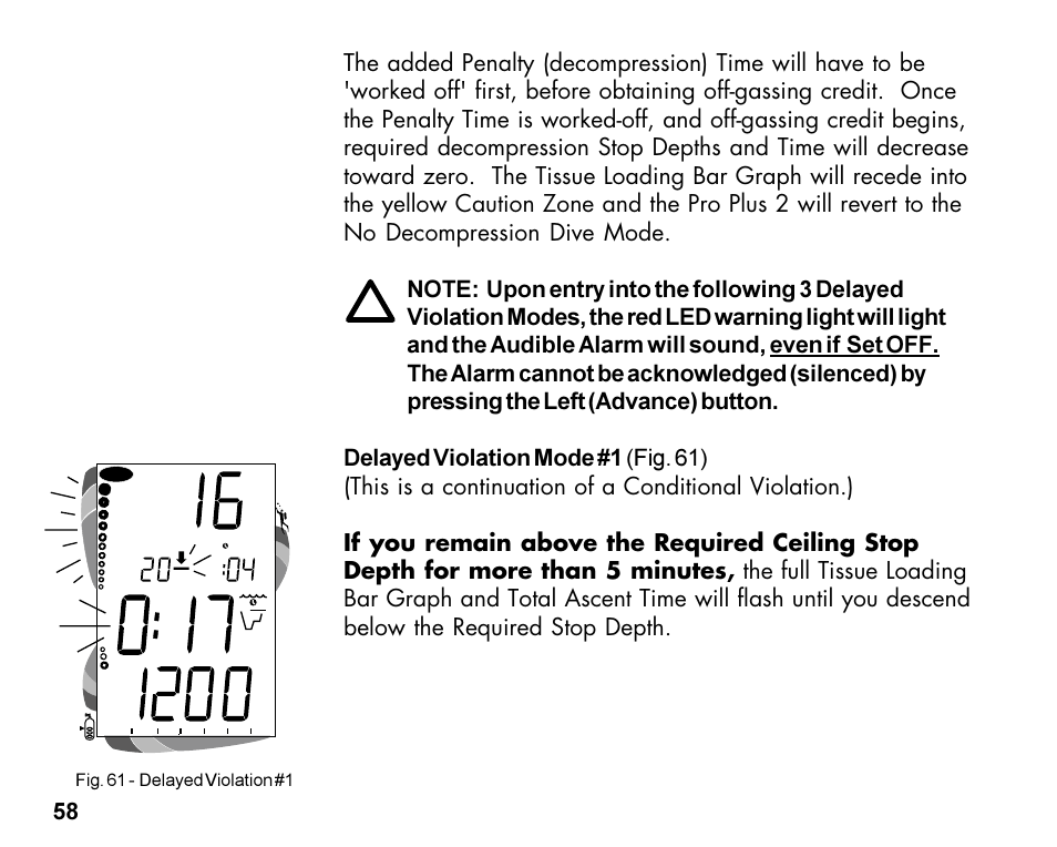 Oceanic Dive Computer Pro Plus 2 User Manual | Page 58 / 100