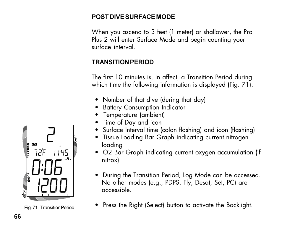 Oceanic Dive Computer Pro Plus 2 User Manual | Page 66 / 100