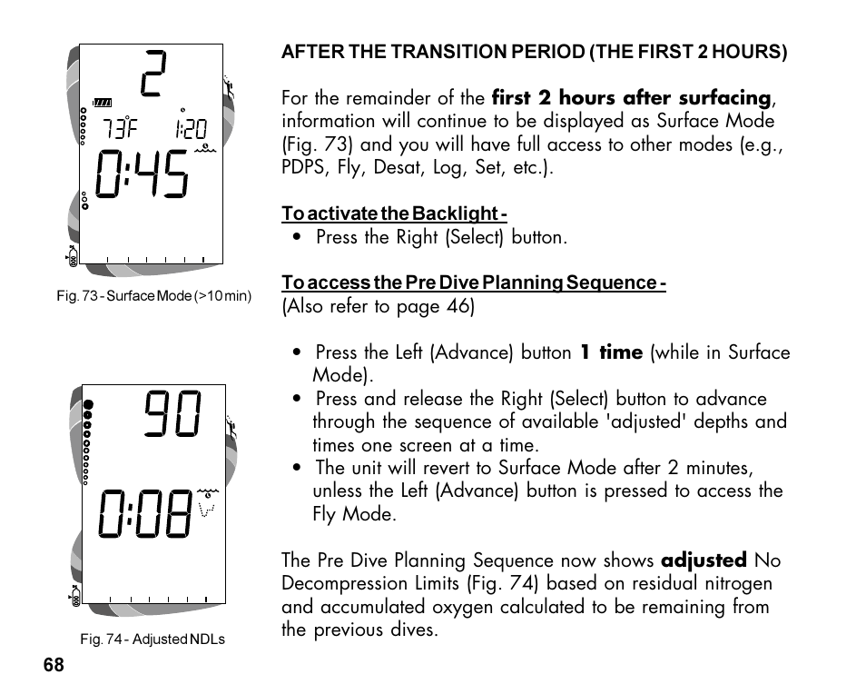 Oceanic Dive Computer Pro Plus 2 User Manual | Page 68 / 100