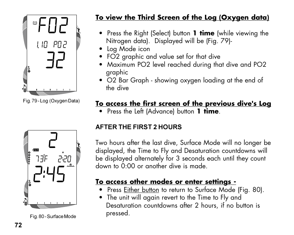 Oceanic Dive Computer Pro Plus 2 User Manual | Page 72 / 100