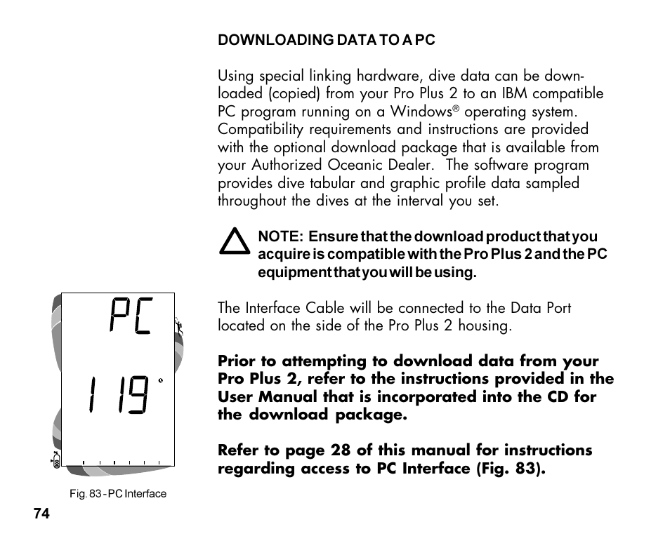 Oceanic Dive Computer Pro Plus 2 User Manual | Page 74 / 100