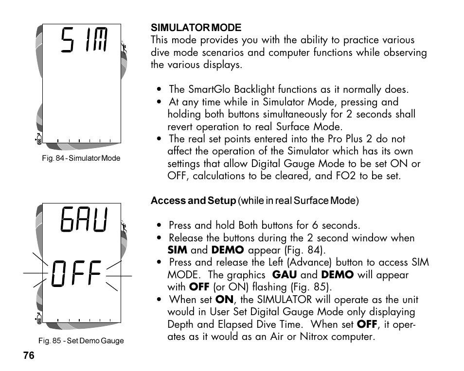 Oceanic Dive Computer Pro Plus 2 User Manual | Page 76 / 100