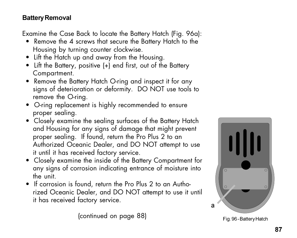 Oceanic Dive Computer Pro Plus 2 User Manual | Page 87 / 100