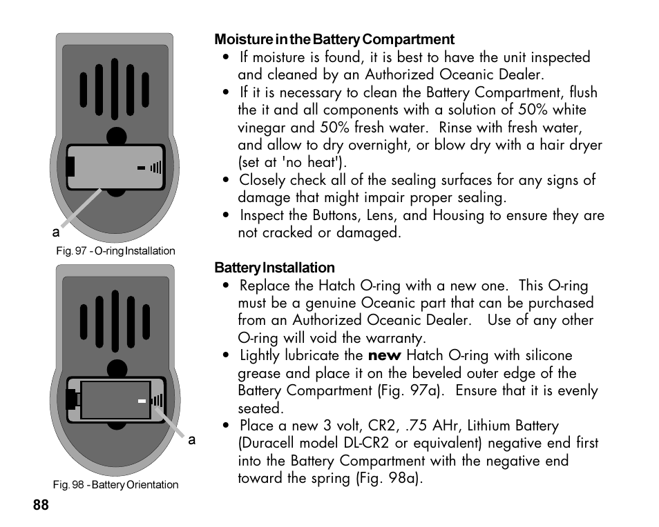 Oceanic Dive Computer Pro Plus 2 User Manual | Page 88 / 100