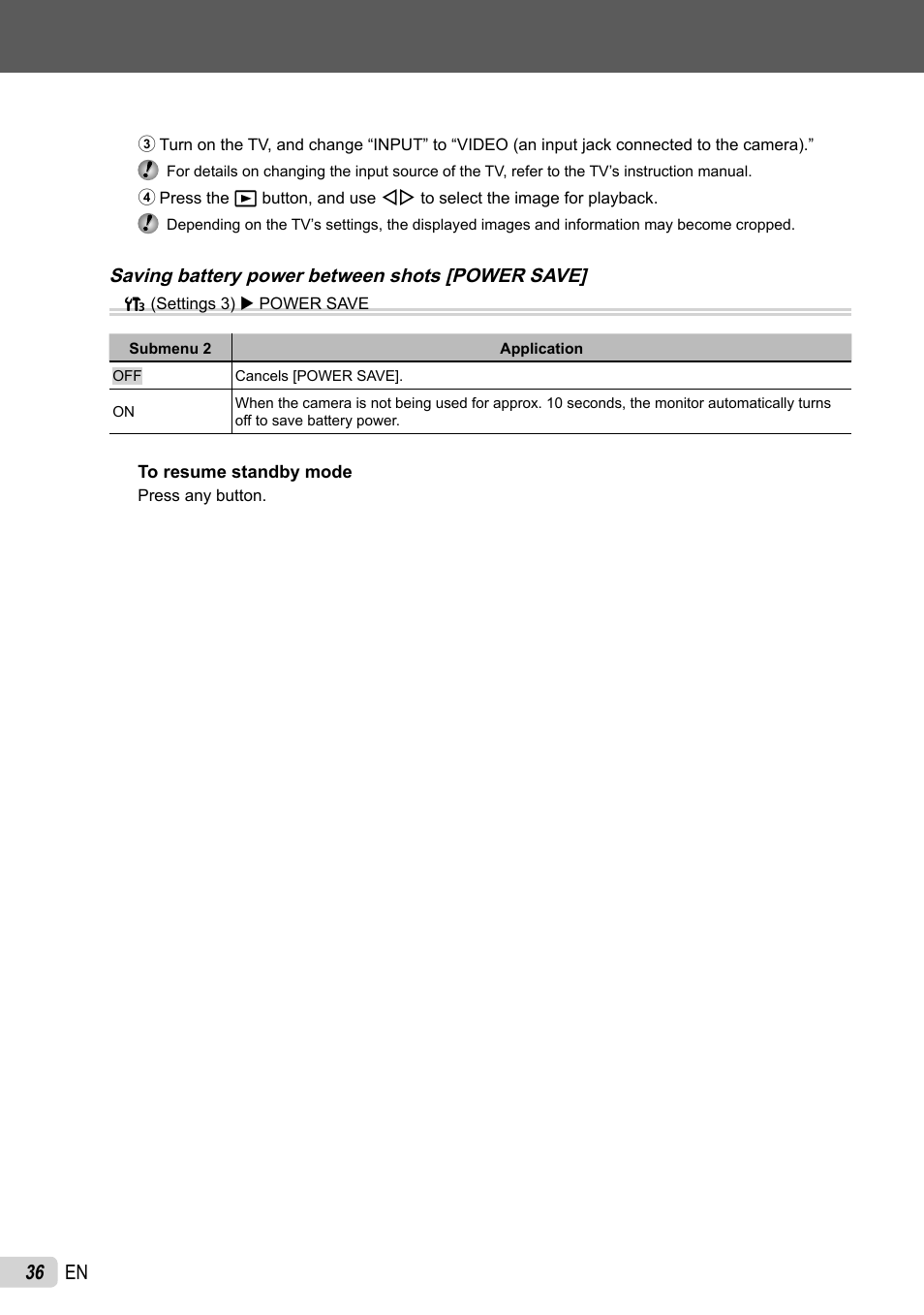 36 en | Olympus X-940 User Manual | Page 36 / 61