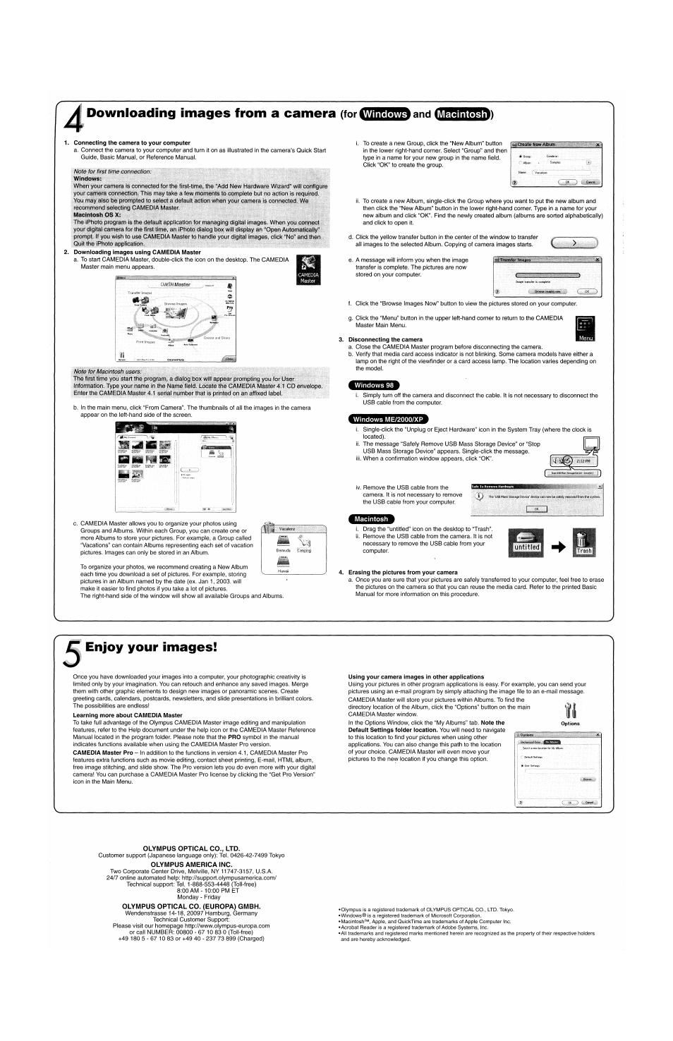 Olympus C-150 EN User Manual | Page 195 / 216