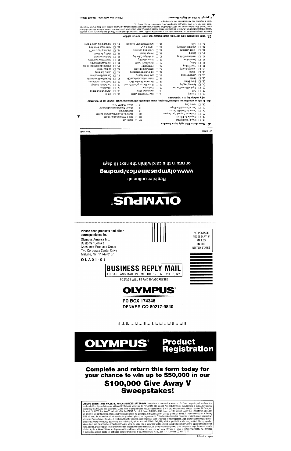 Olympus C-150 EN User Manual | Page 214 / 216