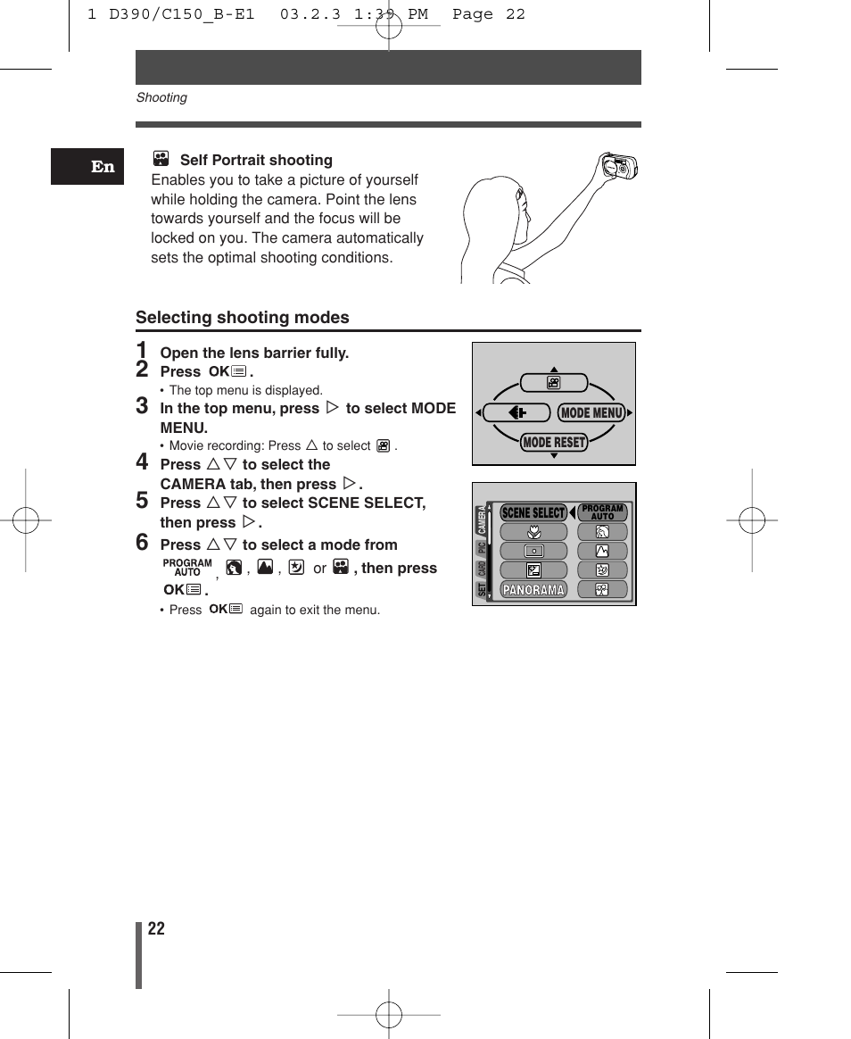 Olympus C-150 EN User Manual | Page 24 / 216