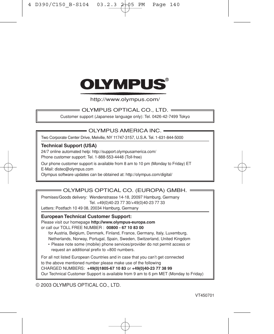 Olympus C-150 EN User Manual | Page 37 / 216
