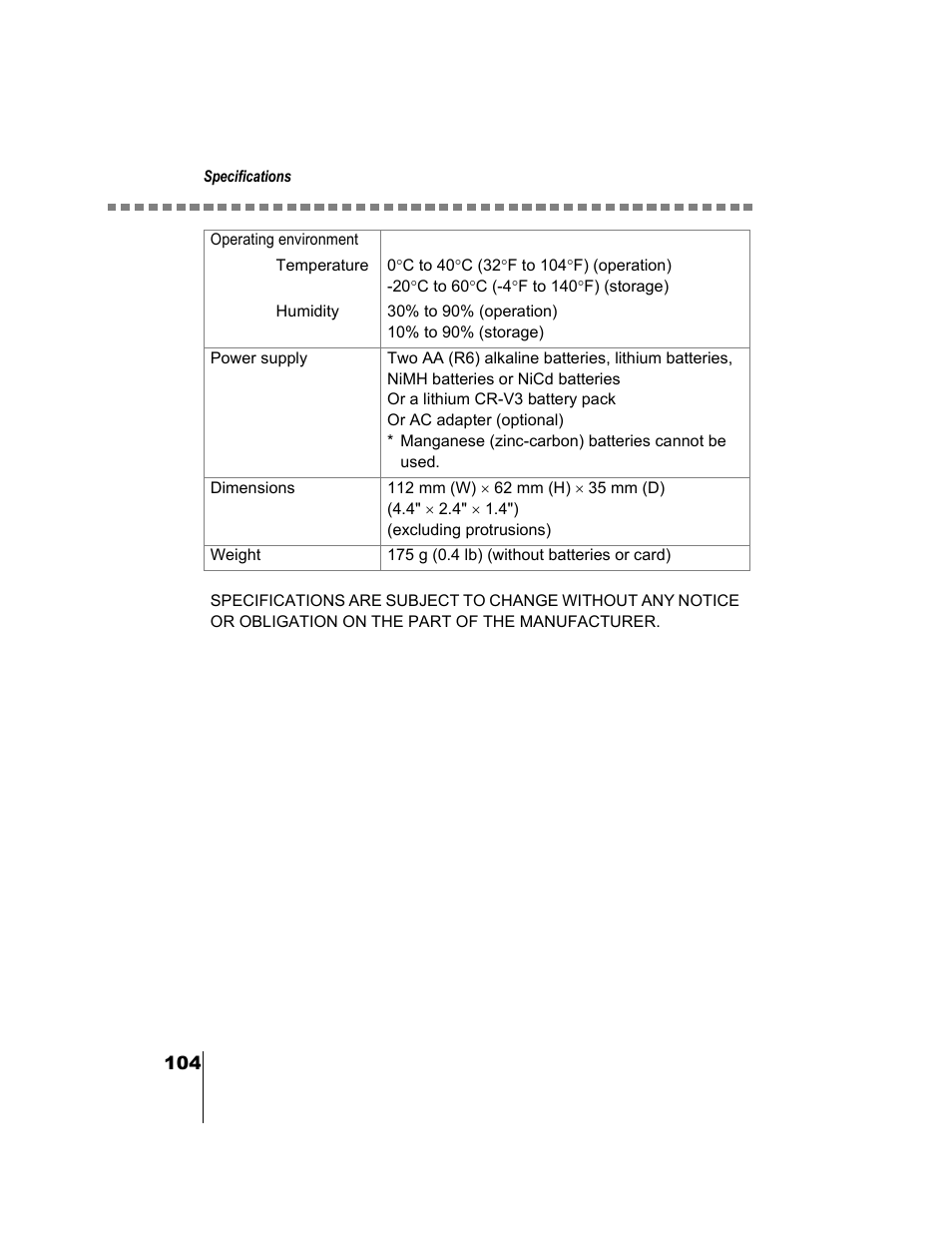 Olympus CAMEDIA C-2 ZOOM User Manual | Page 105 / 140