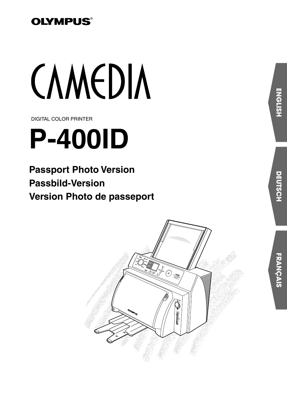 Olympus CAMEDIA P-400ID User Manual | 36 pages