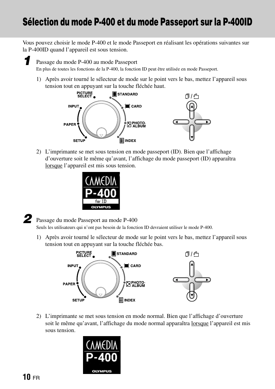 Olympus CAMEDIA P-400ID User Manual | Page 34 / 36