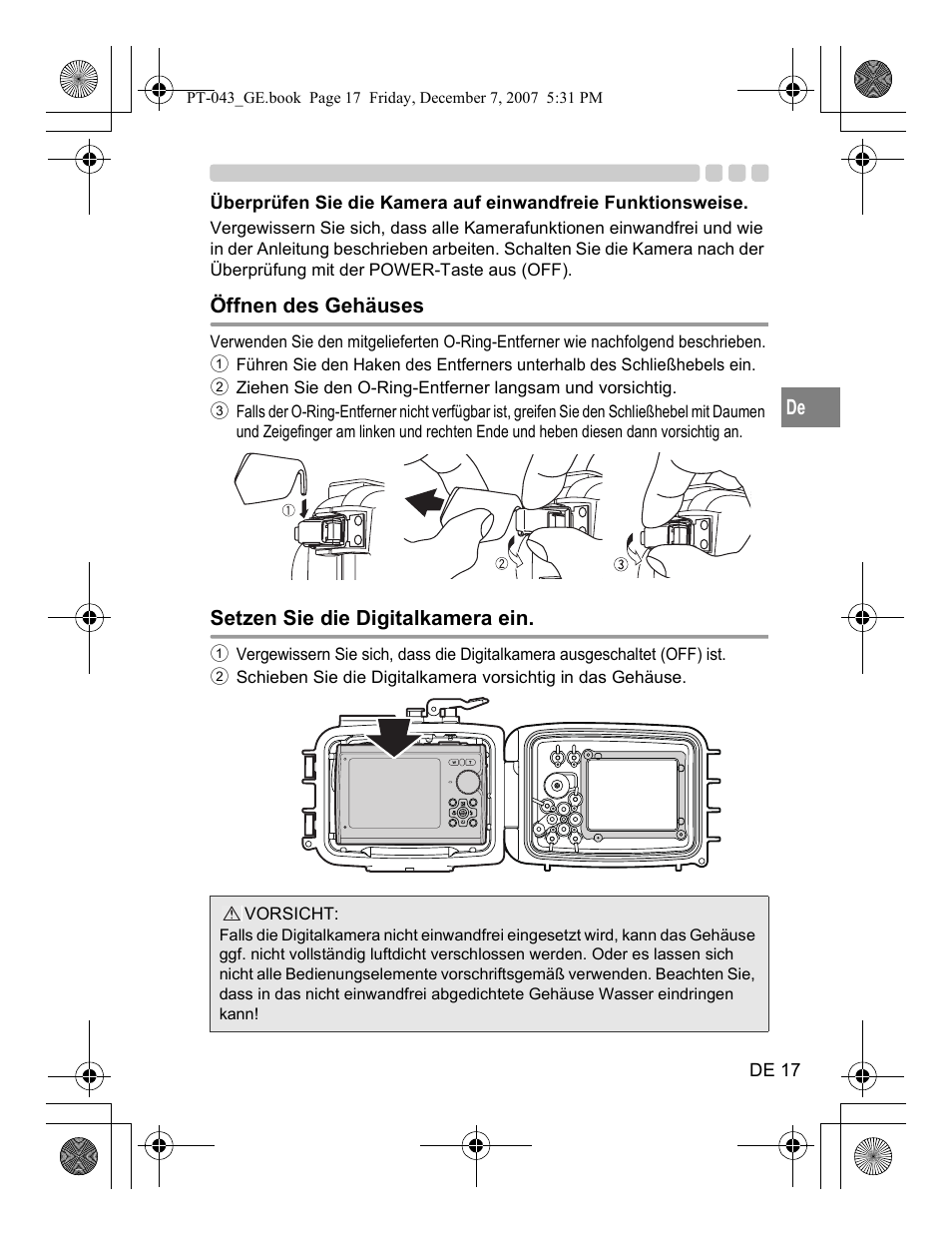 Olympus PT-043 User Manual | Page 131 / 268