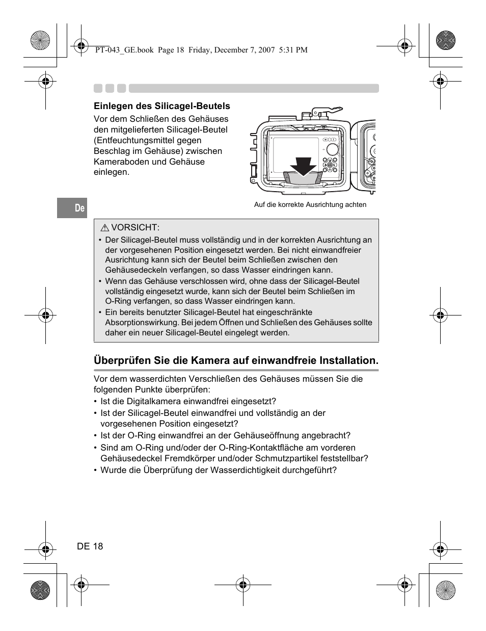 Olympus PT-043 User Manual | Page 132 / 268