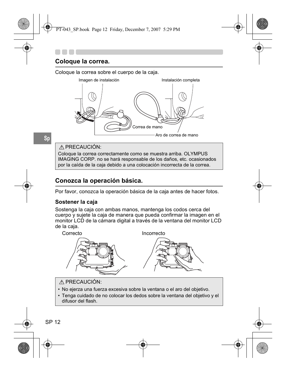 Olympus PT-043 User Manual | Page 164 / 268