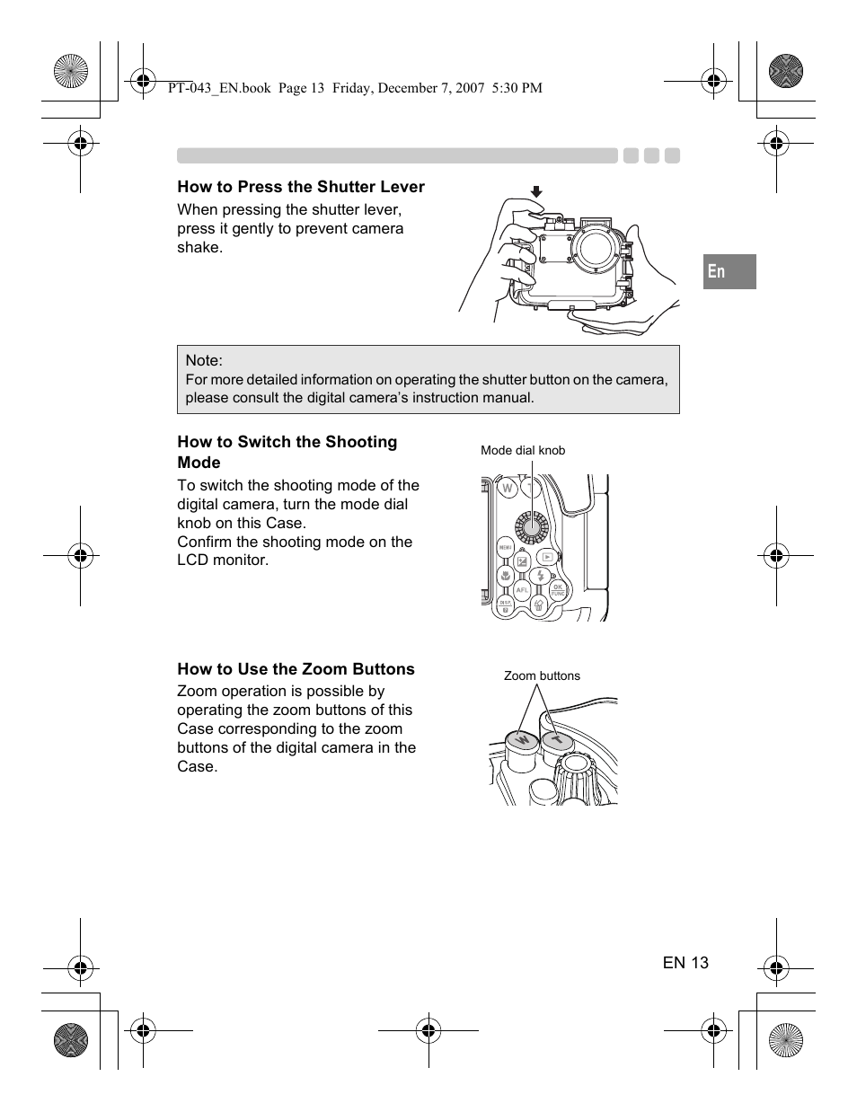 Olympus PT-043 User Manual | Page 51 / 268