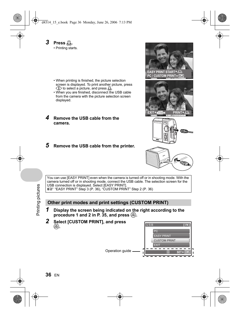 Olympus Stylus 750 User Manual | Page 36 / 80