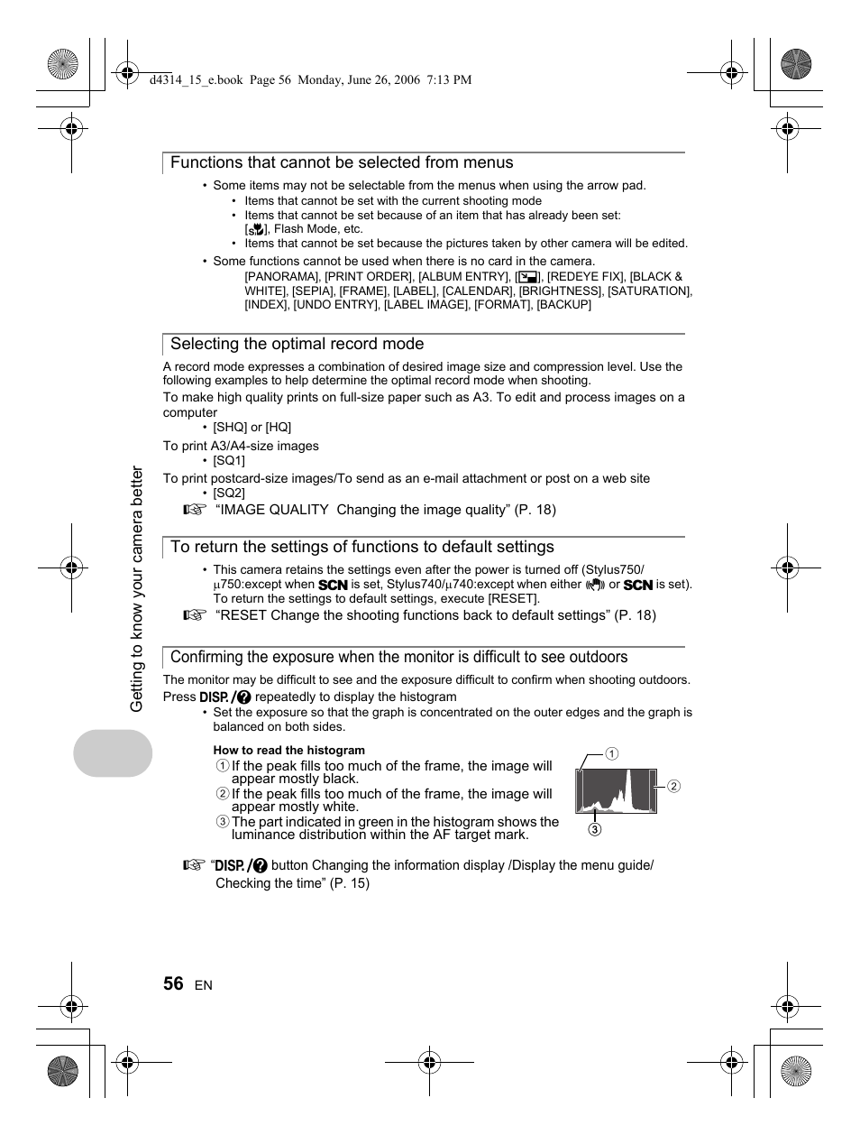 Olympus Stylus 750 User Manual | Page 56 / 80