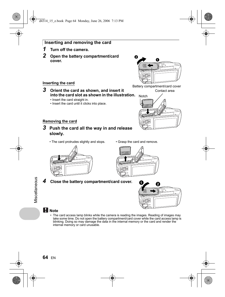 Olympus Stylus 750 User Manual | Page 64 / 80