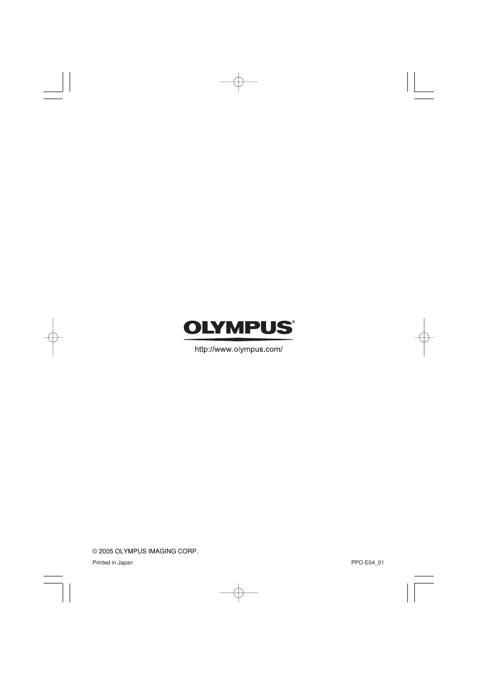 Olympus PPO-E04 User Manual | Page 80 / 80