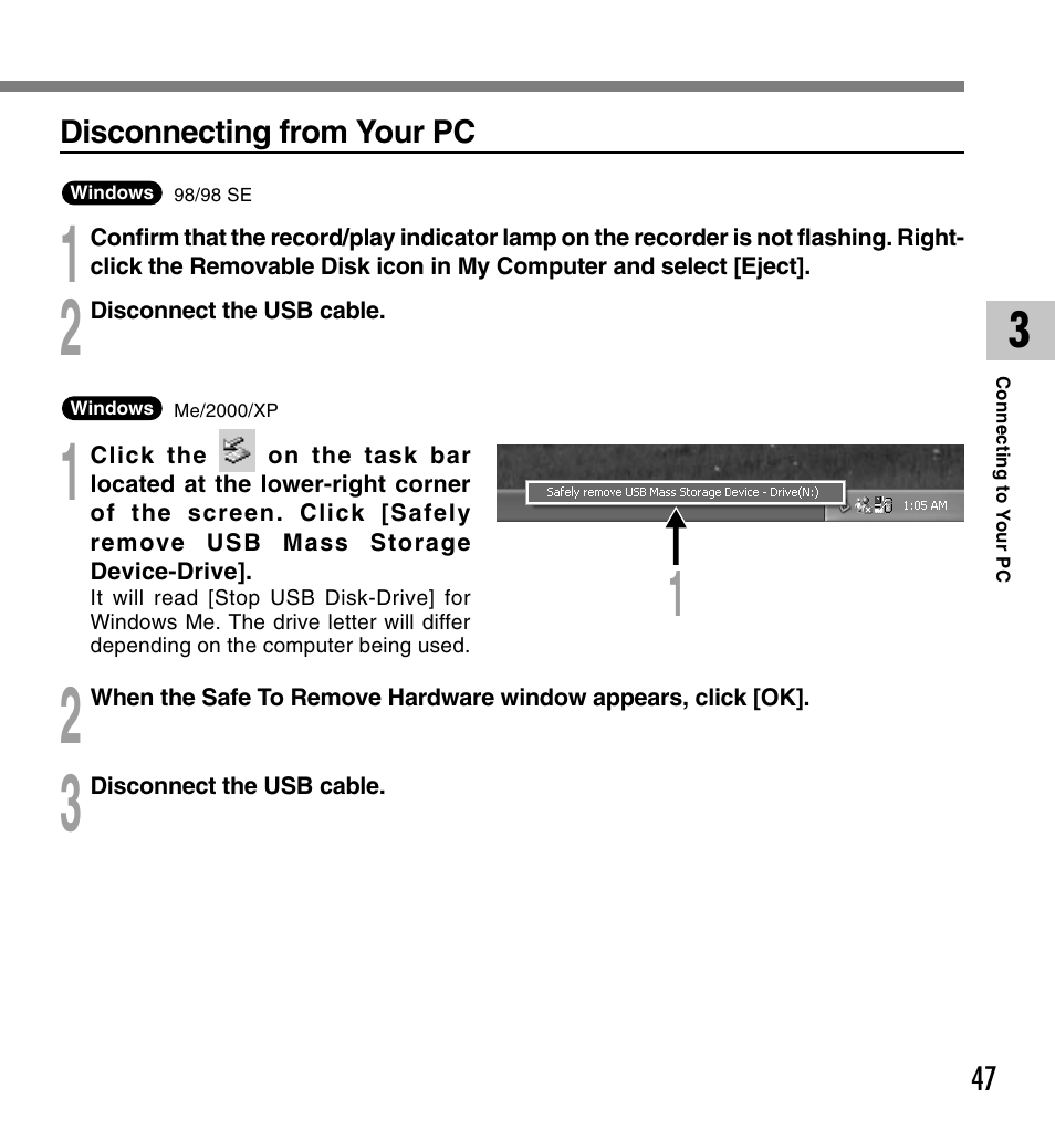 Olympus VOICE & MUSIC DM-10 User Manual | Page 47 / 101