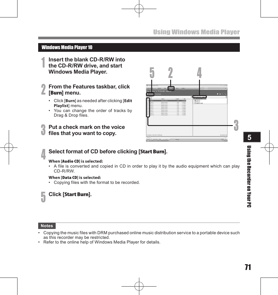 Olympus LS-11 User Manual | Page 71 / 86