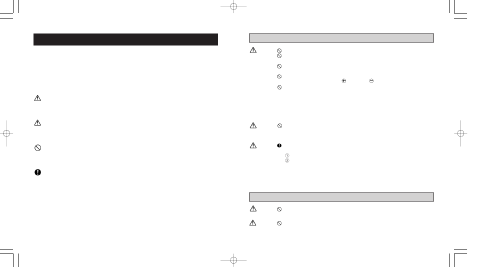 For safe and correct usage, Batteries, Ac adapter | Olympus DS 150 User Manual | Page 2 / 18