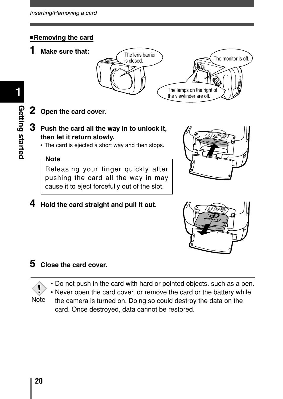 Olympus Comedia C-150 User Manual | Page 21 / 148