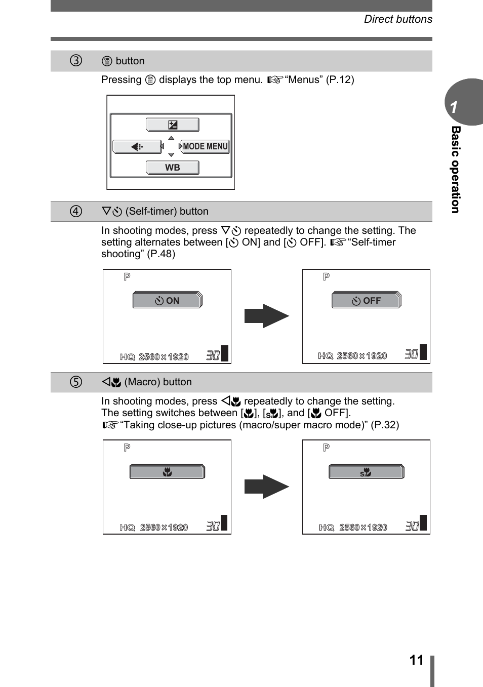 Olympus C-1 User Manual | Page 11 / 158