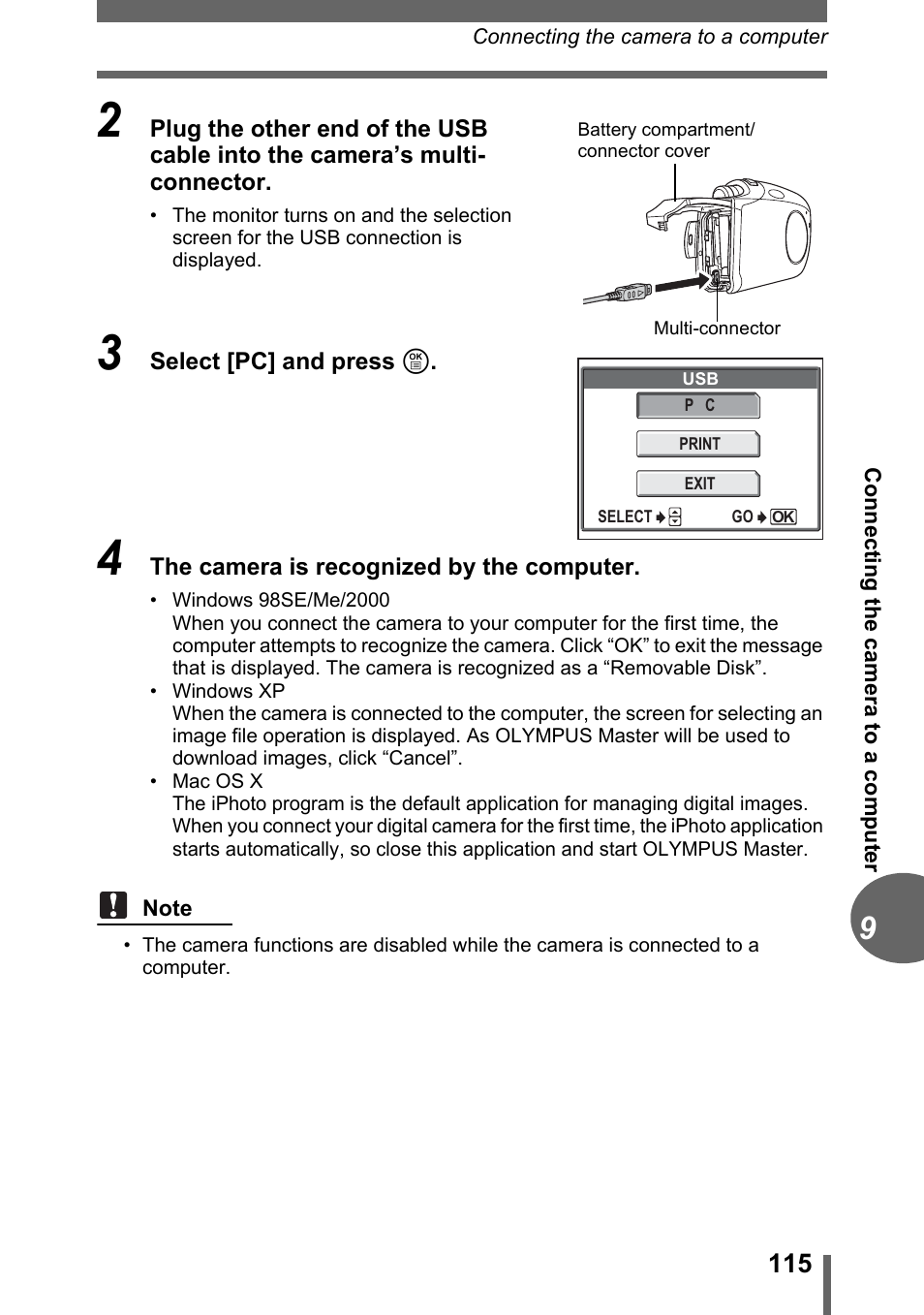 Olympus C-1 User Manual | Page 115 / 158