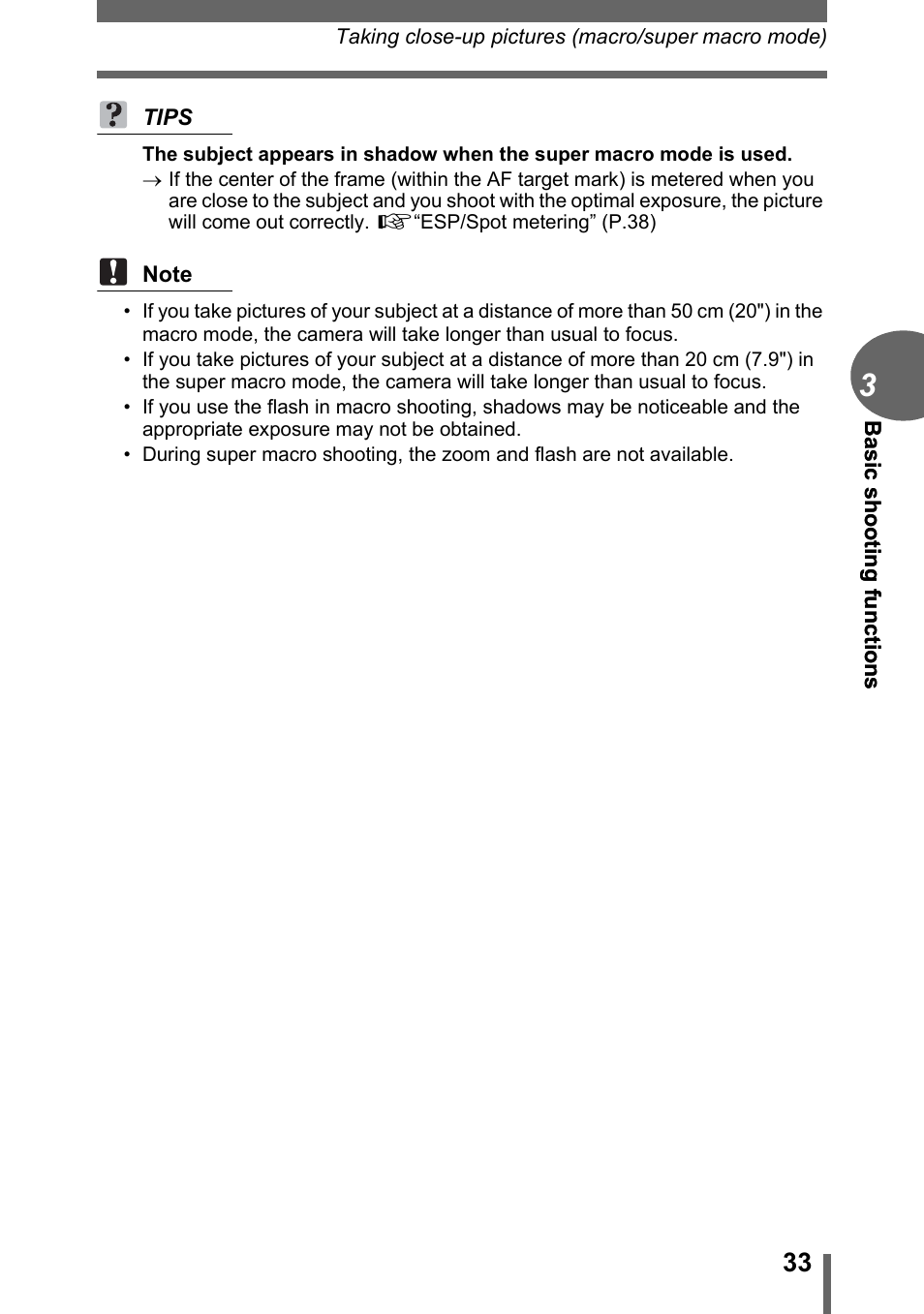 Olympus C-1 User Manual | Page 33 / 158