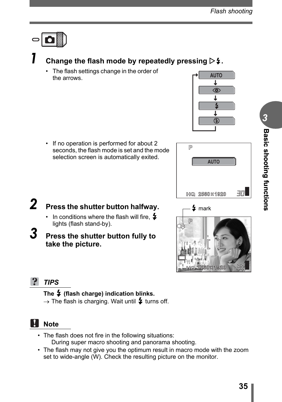 Olympus C-1 User Manual | Page 35 / 158