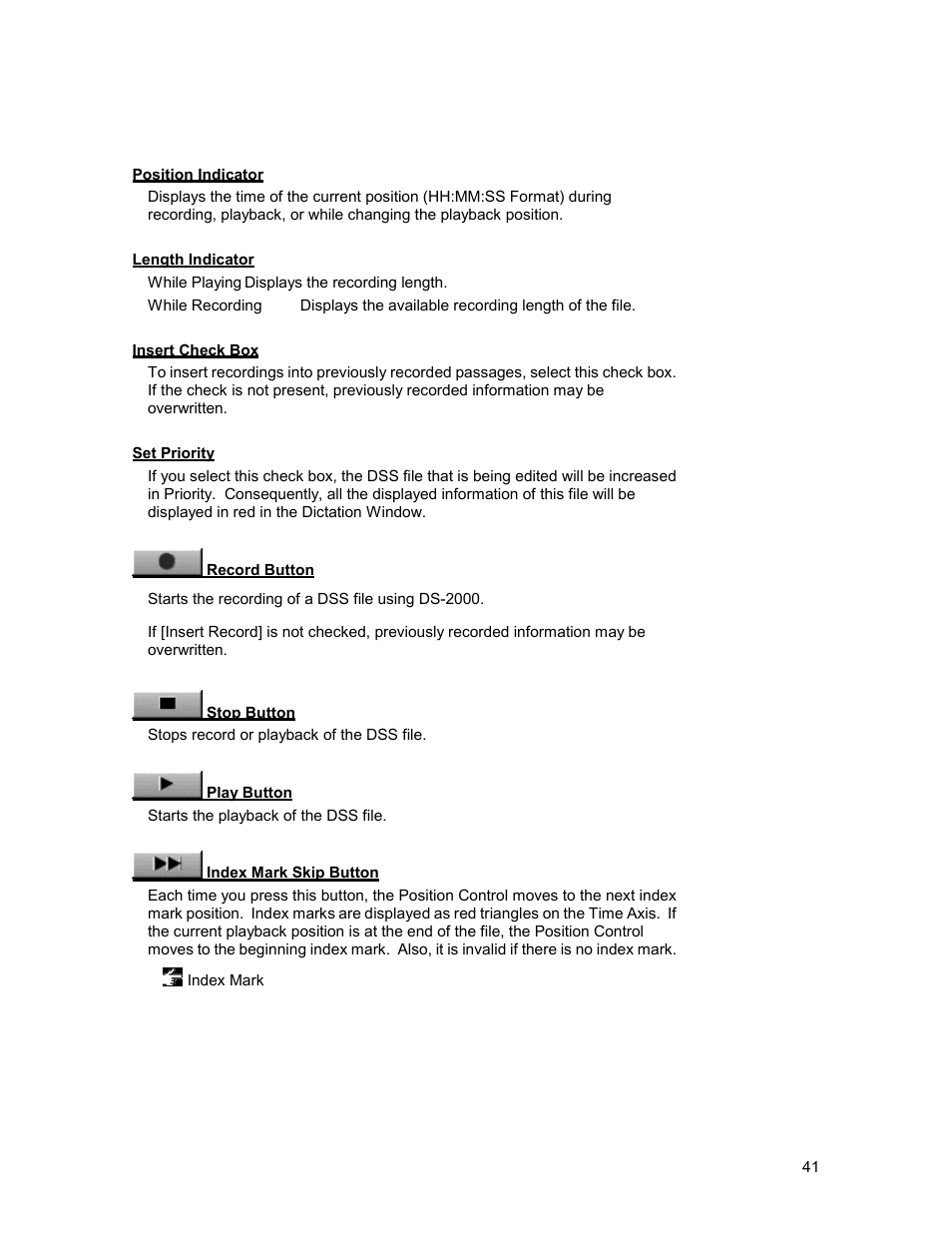 Olympus 2000 User Manual | Page 41 / 54